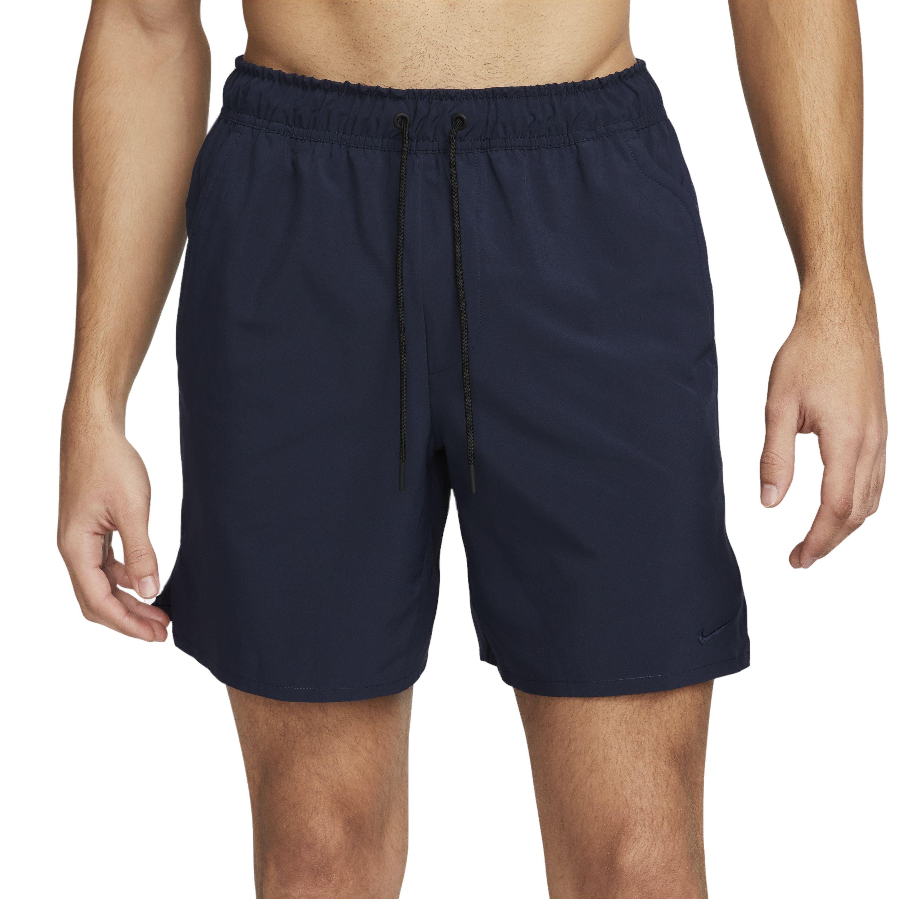 Nike Men's Dri-FIT Unlimited Woven 7" Unlined Versatile Shorts - Dark Blue